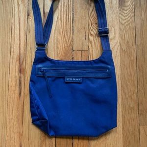 Longchamp shoulder bag- front zip! 👜 Offers welcome!